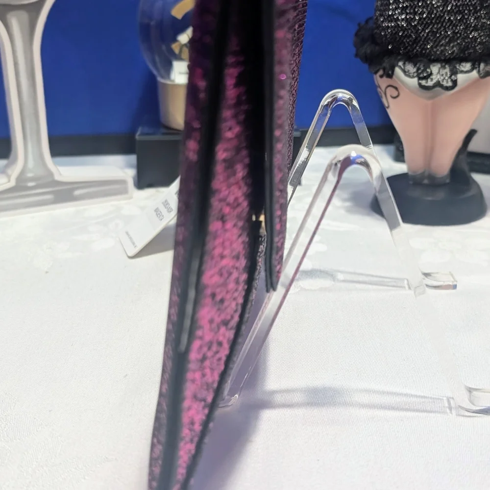 Urban Expressions Glitter Envelope Clutch/ Crossbody - Magenta 🔥